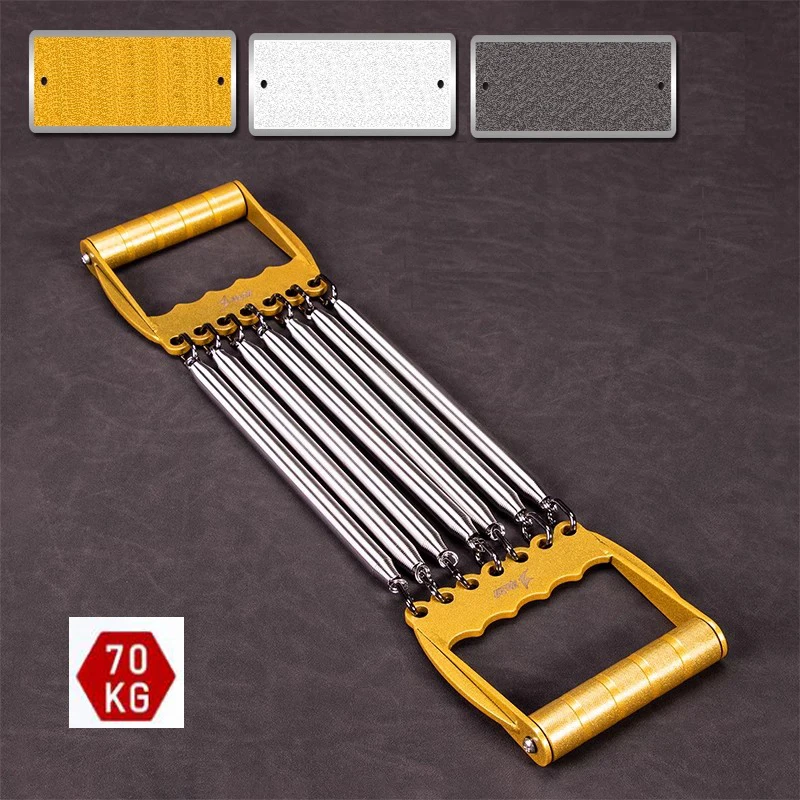 

Chest Expander Exercise Puller Muscle Stretcher Training 7 Springs Home Gym Pull Resistance Range 10-70kg | 22-154lb