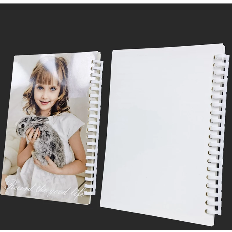 

10pcs/lot 5.63*8.35 inch Sublimation Diary Notebook Blanks Heat Press Journals For Office/School/Custom Gift