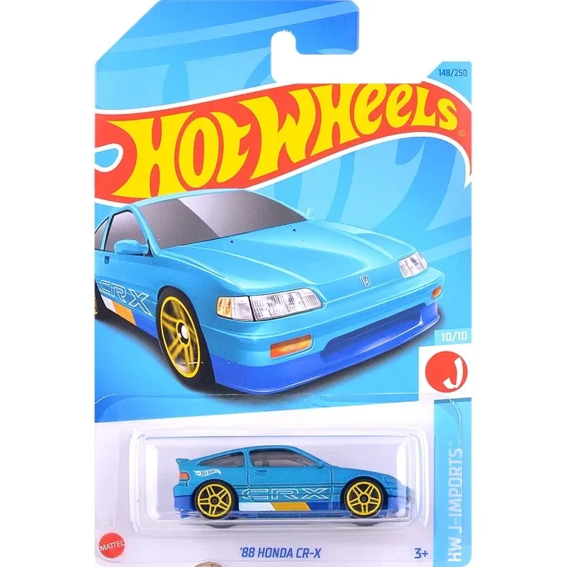 Hot Wheels Toy Car 1:64 Hotwheels Super Car Honda CR-X And More Toys For Boys