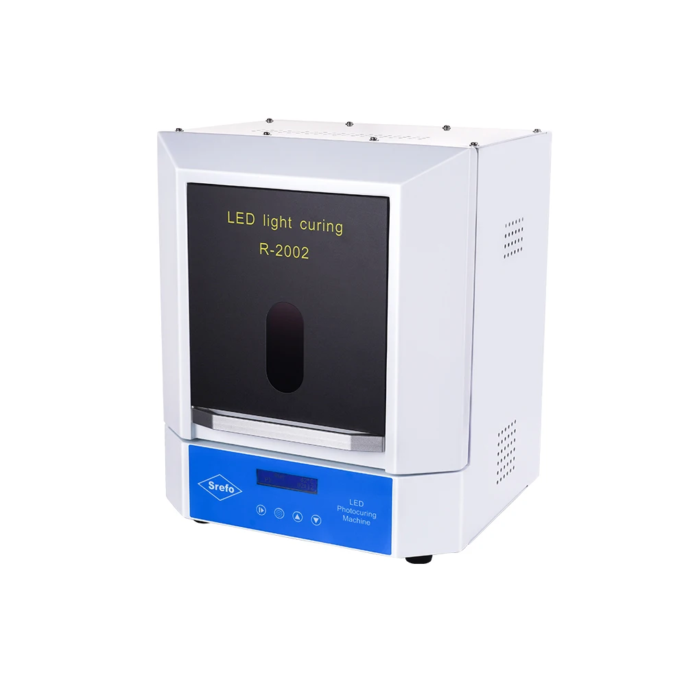 Dental Lab Equipment Desktop LED curing light machine photopolymer machine UV curing chamber with curing light