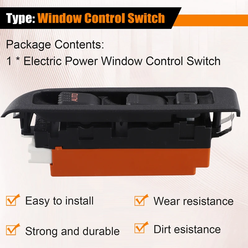 

Front Left Electric Power Window Master Control Switch for Isuzu 24VJAS