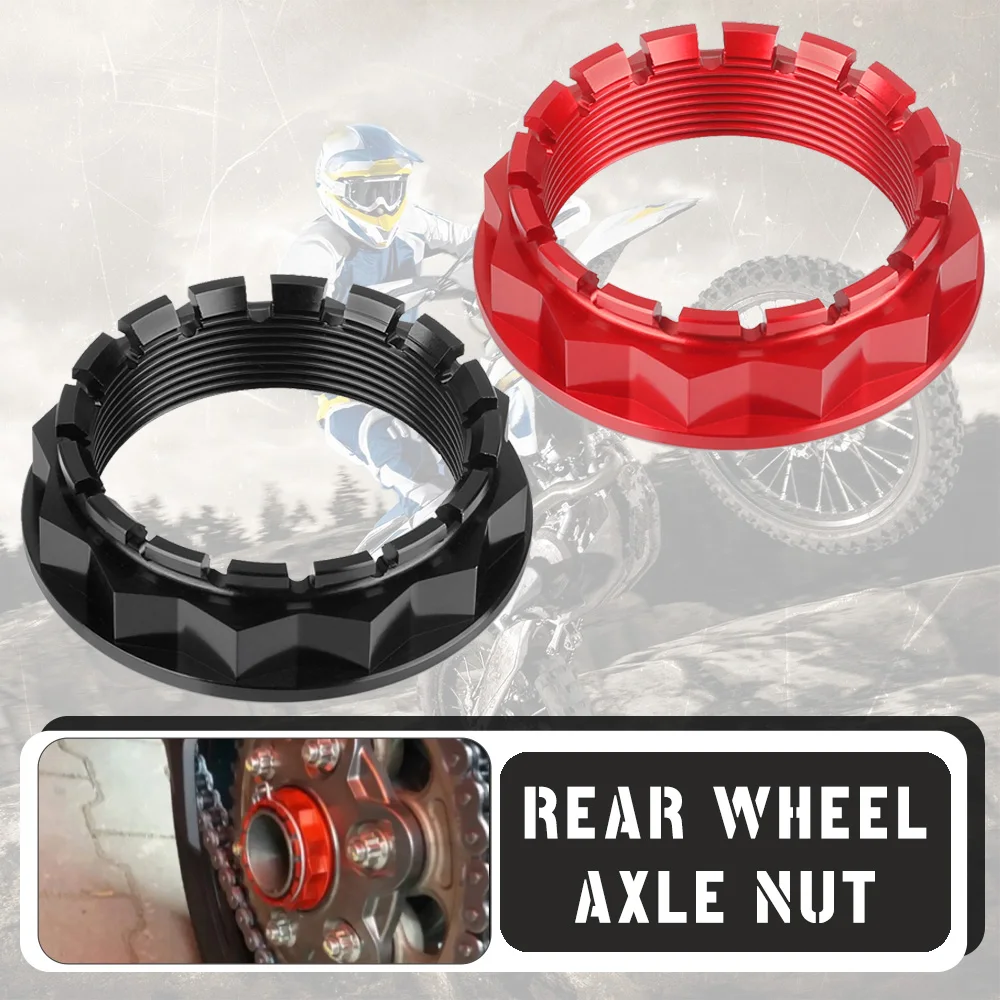Motorcycle For DUCATI Monster 1200 1098 1198 V4 V2 899 Panigale Diavel Multistrada XDiavel Rear Wheel Axle Sprocket Flange Nut