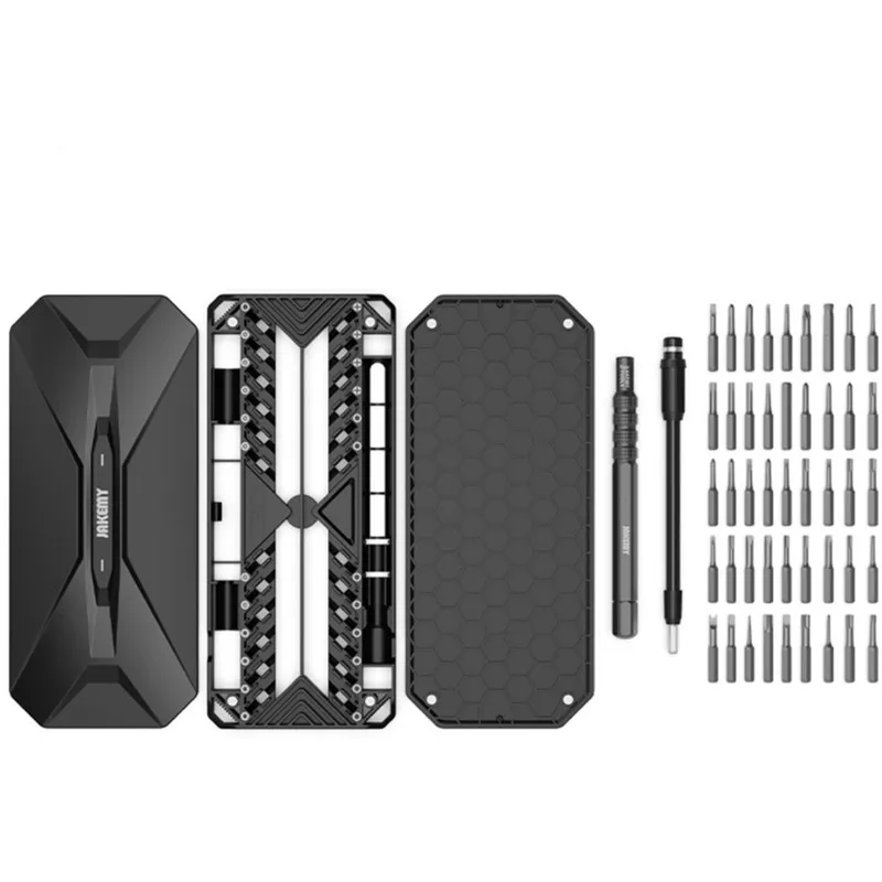 PHFU-JAKEMY 1Set Precision Screwdriver Set, S2 Alloy Steel, Magnetic Tips, JM-8175