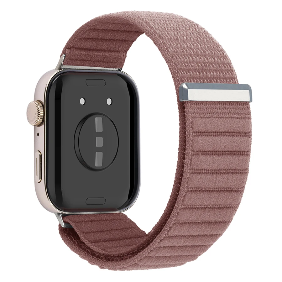 Nylon Loopband voor Huawei Watch Fit 3/4/4.5 Pro Gevlochten Ademend Bandje voor Huawei Watch Fit 3 4 5 Pro Bandje Metalen Connector