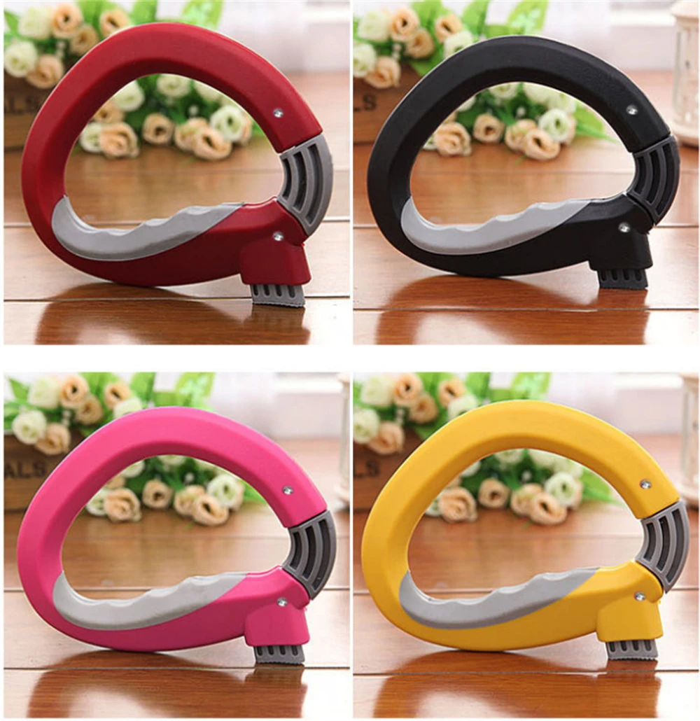 Bag Grips Portable Shopping Convenient Secure Environmentally Friendly Grip Multicolor Carry Handle Gadget Housewares