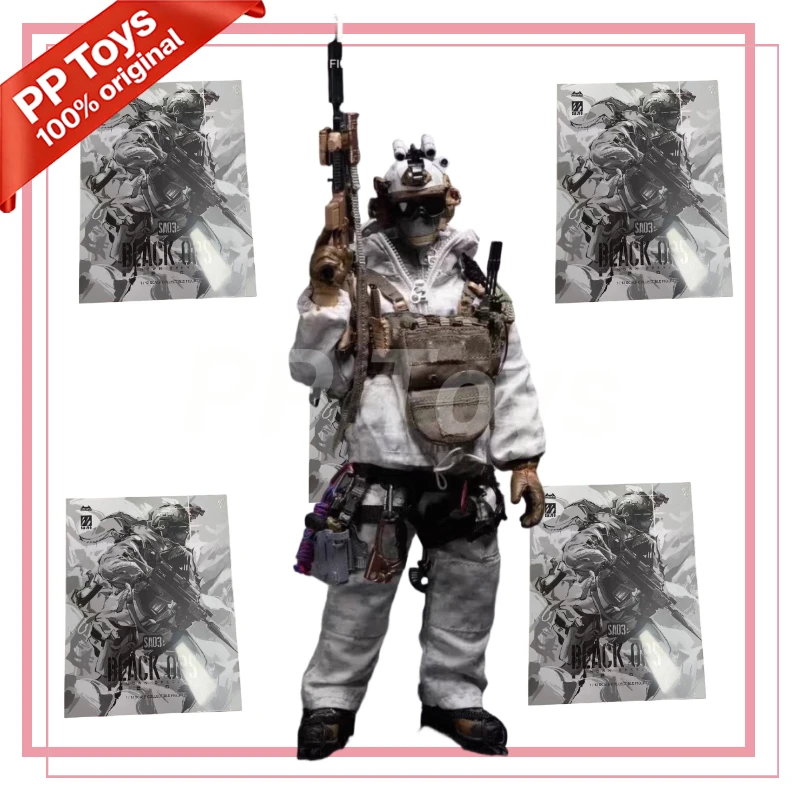 

В наличии: Фигурка Hasuki Salvo SA03 1/12 Fortress Colossus Black Ops Unknown Operator Snow Mountain Ghost, аниме-модель, игрушка