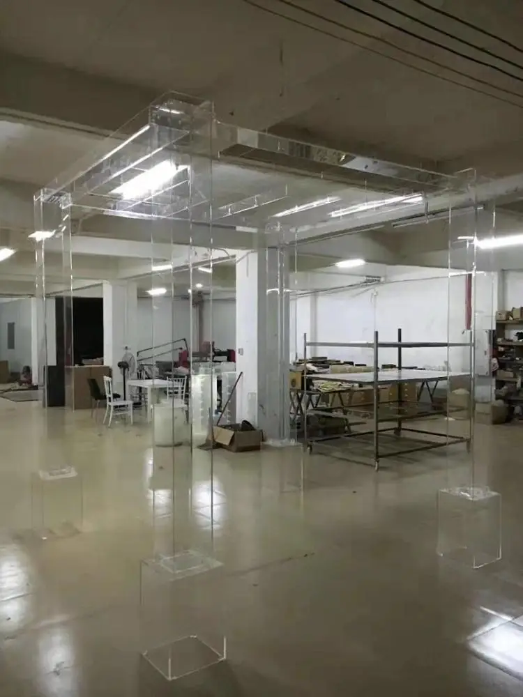 Hochzeit Party Supplies Transparenter Hochzeitshintergrund Blumenkranz Bogen