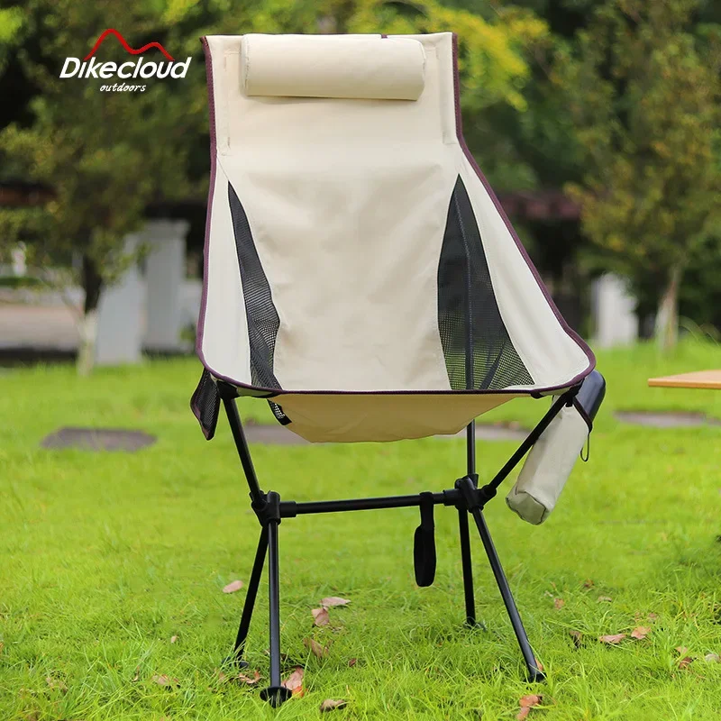 

캠핑의자 Camping Chair접이식 의자 Outdoor Folding Beach Chair Fishing Sillas Plegables Cup Bag With Pillow Three Colors Optional 낚시의자