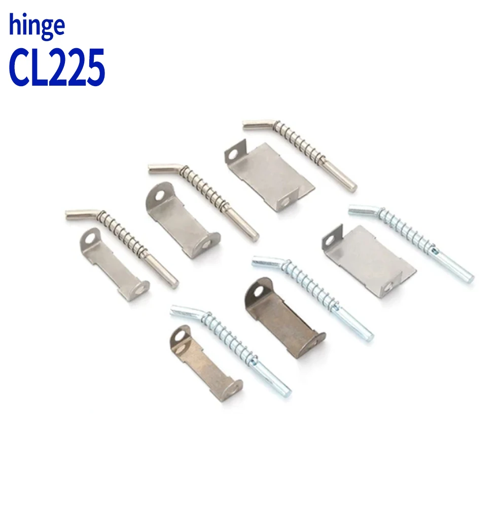 Iron spring pin hinge CL225 spring pin distribution box cabinet door electric meter industrial box spring hinge