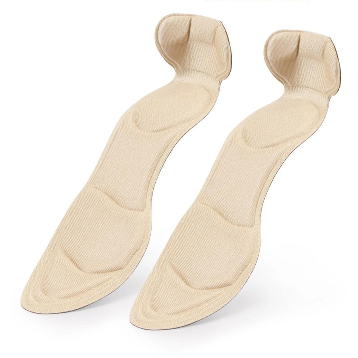 Memory Foam Einlegesohlen Damen High-Heel Schuhe Einlegesohlen Anti-Rutsch Cutable Einlegesohle Komfort Atmungsaktive Fersenschutz Massage Schuhpolster