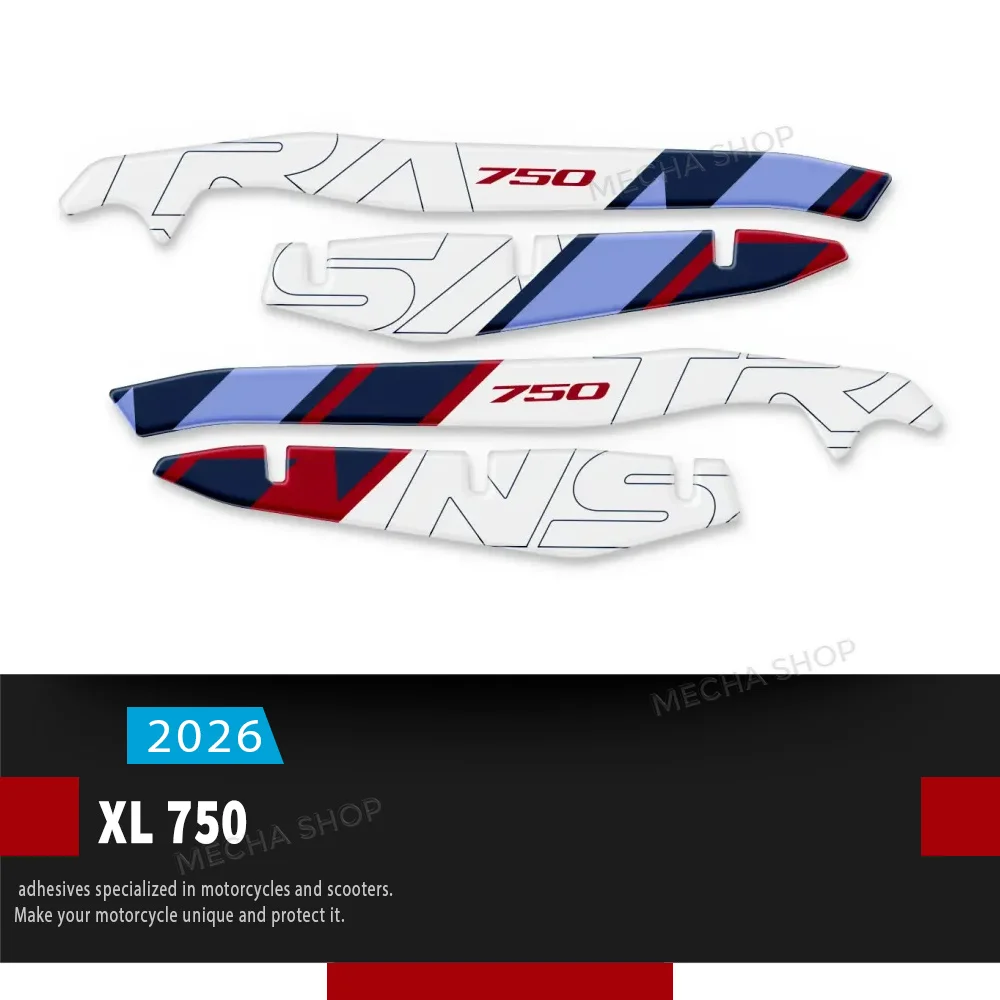 For XL750 Transalp 750 XL 2023 2024 2025 2026 3D Decals Handguard Stickers Hand Guard Shield Protection