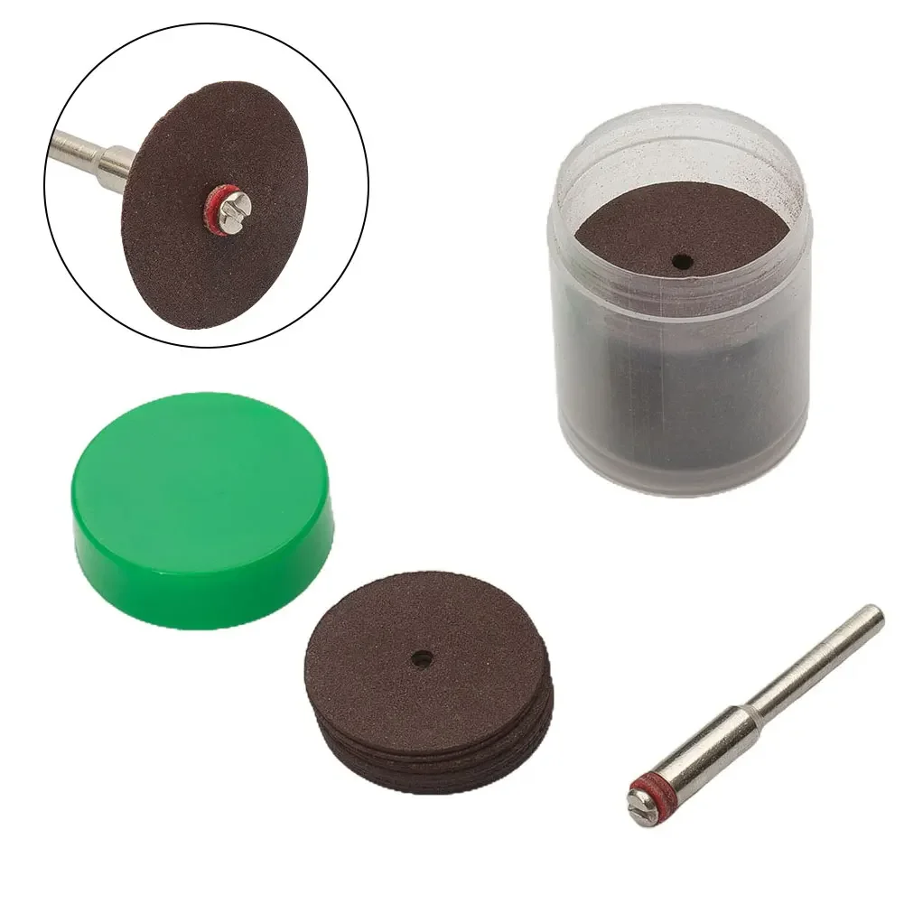 36Pcs Accesories 24mm Abrasive Cutting Discs Cut Off Wheels Disc For Rotary Tools Electric Metal Wood Cutting Tool