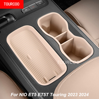 For NIO ET5 ET5T Touring 2023 2024 Central Control Wireless Charging Water Cup Silicone Protective Pad Accessories