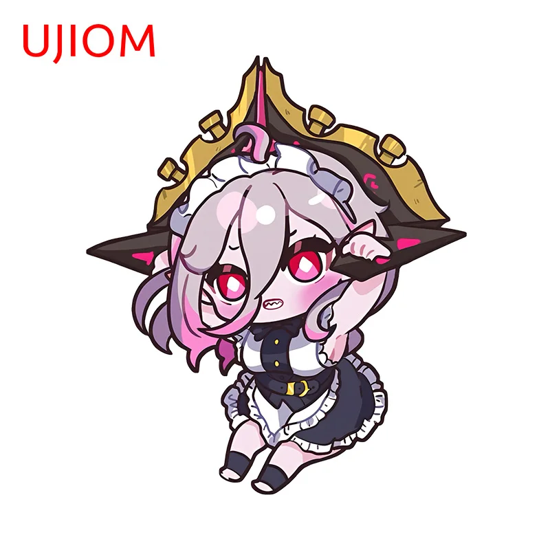 UJIOM 13cm × 11.3cm Adorable League Of Legends SD Briar Wall Stickers Funny Cartoon Characters Decals Cool Living Room Decor