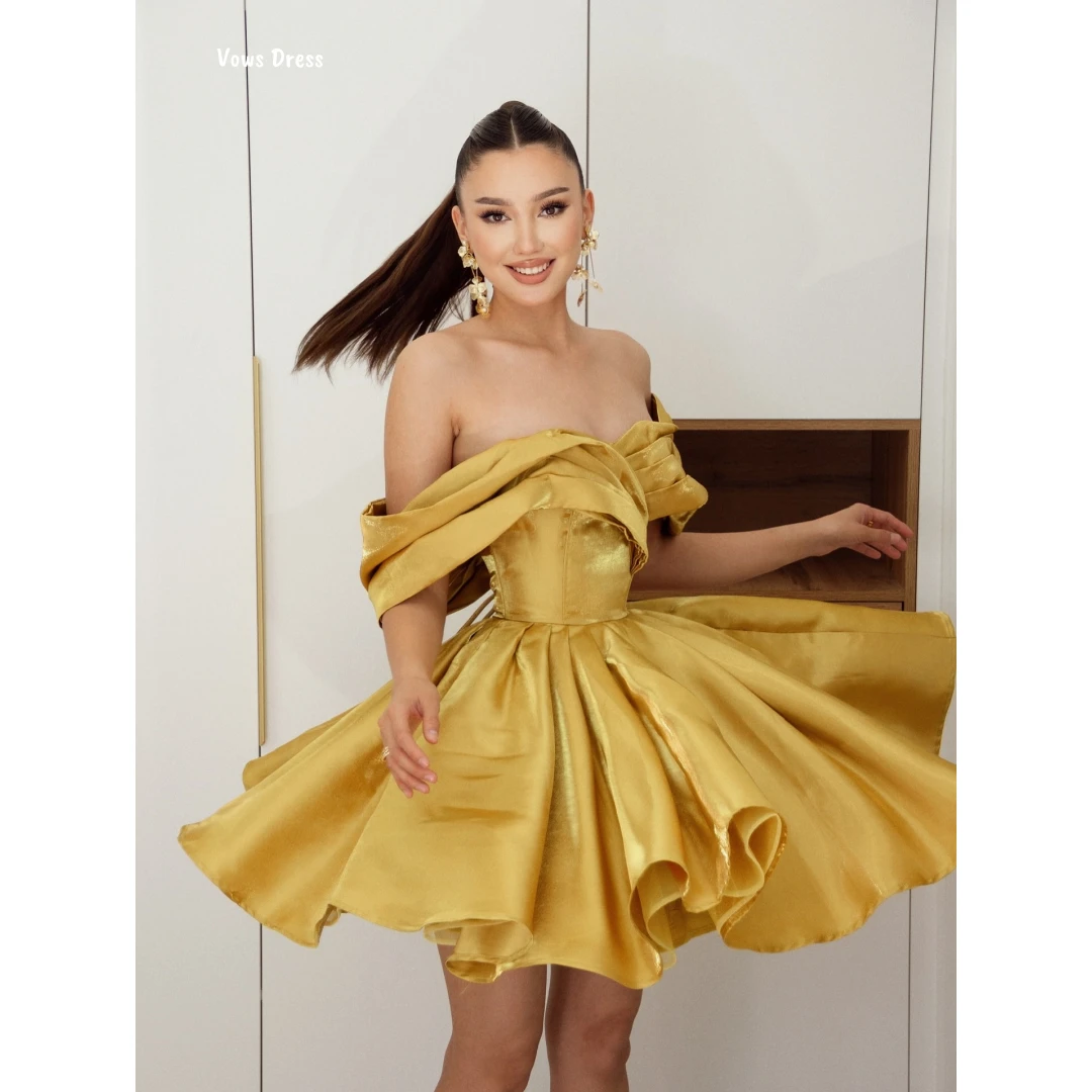 

Vows Candle Evening Dress Custom Made Party Dress for Wedding Dresses Line A Satin Cloth Prom Gown Robe Soiree Elegant Gowns