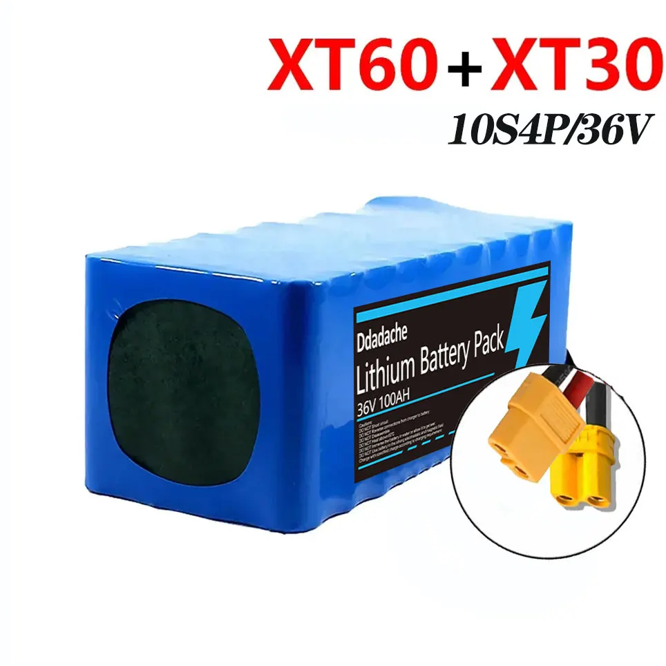 10S4P elektrische scooter 100000 mAh 36 v lithiumbatterij 18650 batterij 36 V 100 Ah elektrische scooter elektrische scooter batterij 36 v