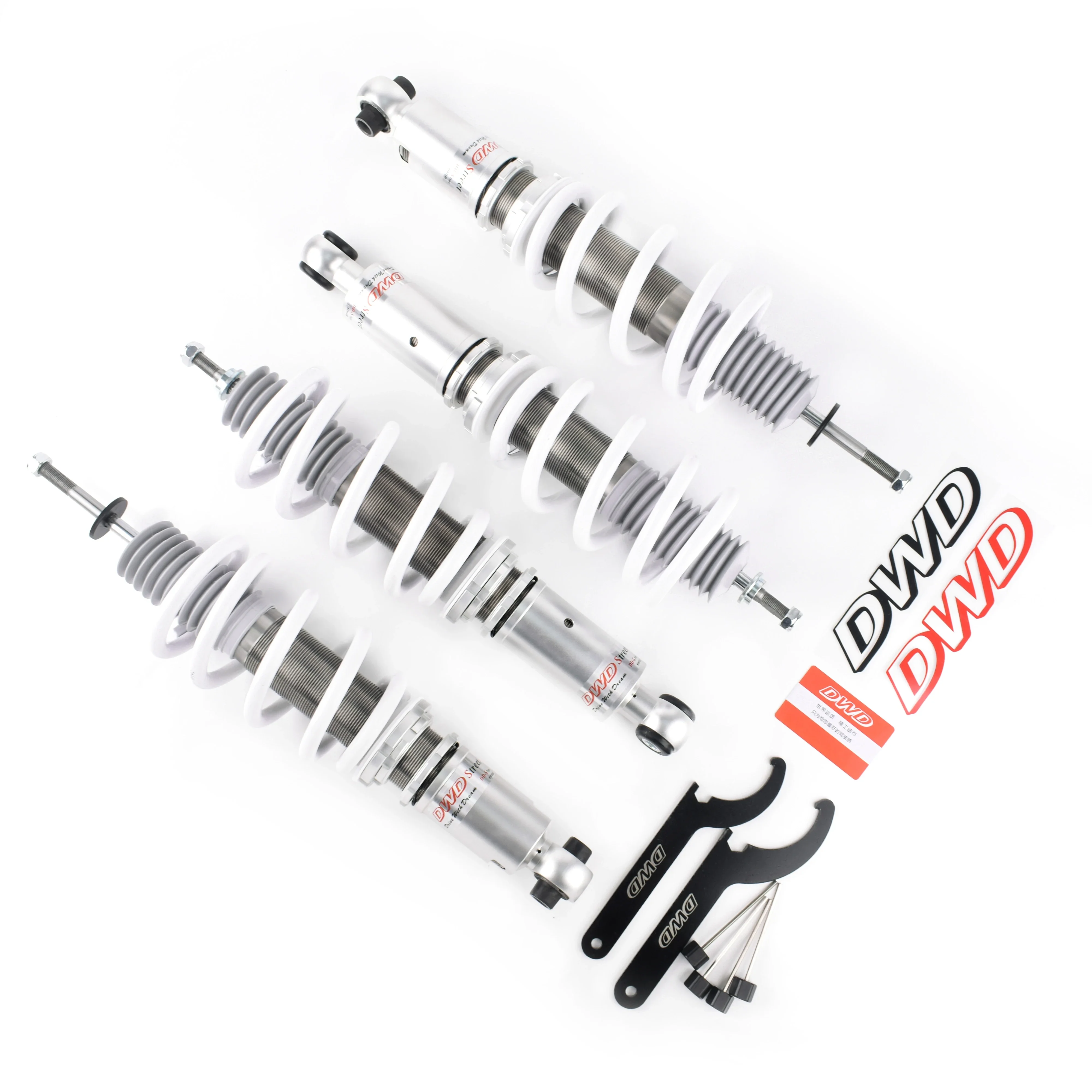 

Customized Adjustable 32 steps coilover car suspension system shock absorbers for LEXUS IS200/GS300/SC430 LXS013 1999-2005