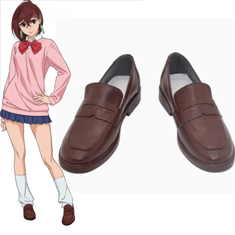 Japanese  Anime  Cosplay Shoes Dandadan Ayase Momo Student Boots Halloween Costume Accessories Props Made