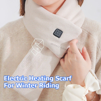 Motorcycle Neck Tubes 3 Gears USB Powered Heating Balaclavas Electric Heat Scarf Smart Winter Scarf Shawl Cycling Accessories