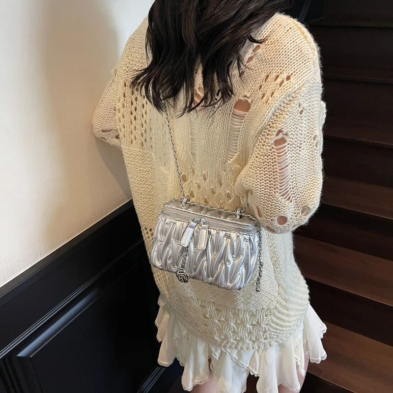 

Trendy Minimalist Crossbody Bag For Women With Solid Color And High-End Casual Business Fashion