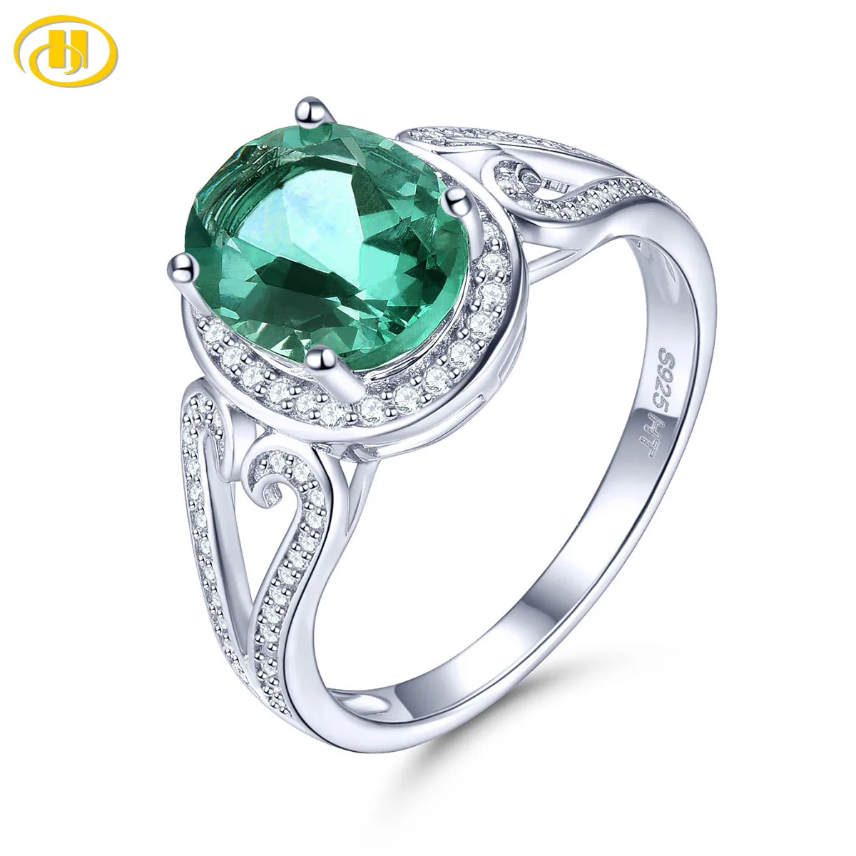 fluorita verde anel 925 prata 32 quilates genuine gemstone presente de aniversario estilo romantico joias finas liquidacao stock natural 01