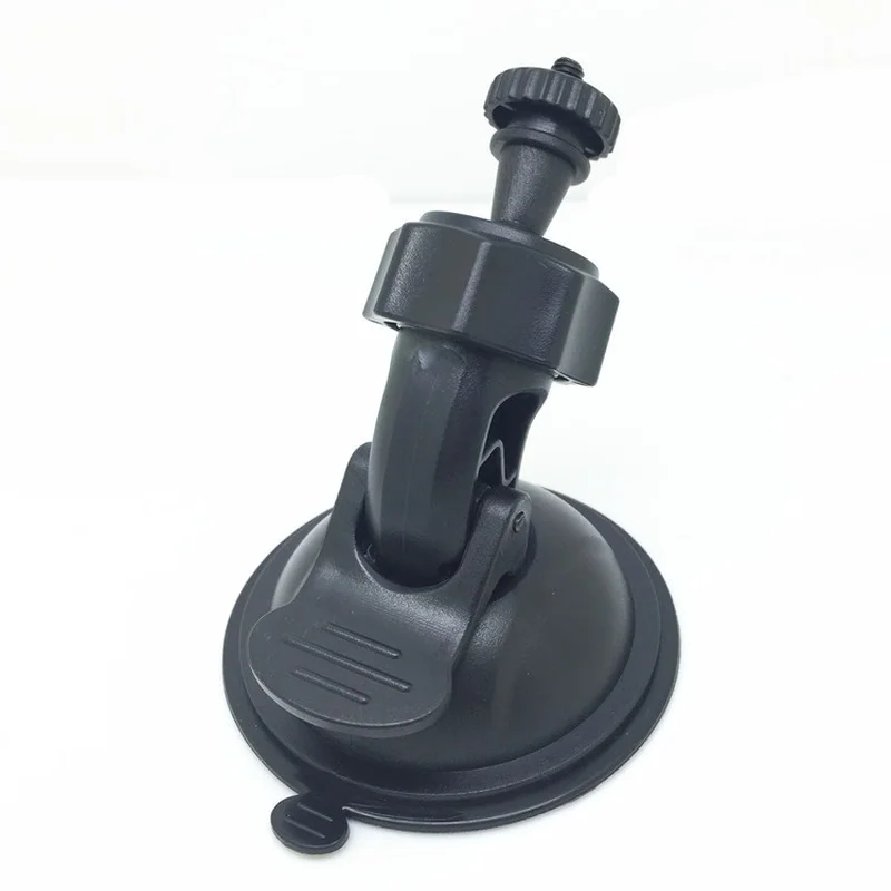 Staffa per videoregistratore per guida auto Supporto per treppiede per auto DVR DV Supporto per telefono GPS Supporto per fotocamera con ventosa