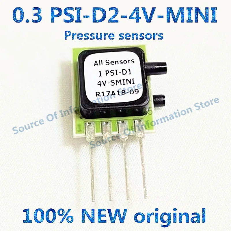 1PCS Brand New Original 0.3 PSI-D2-4V-MINI|All Sensors Board Interface Pressure Sensor