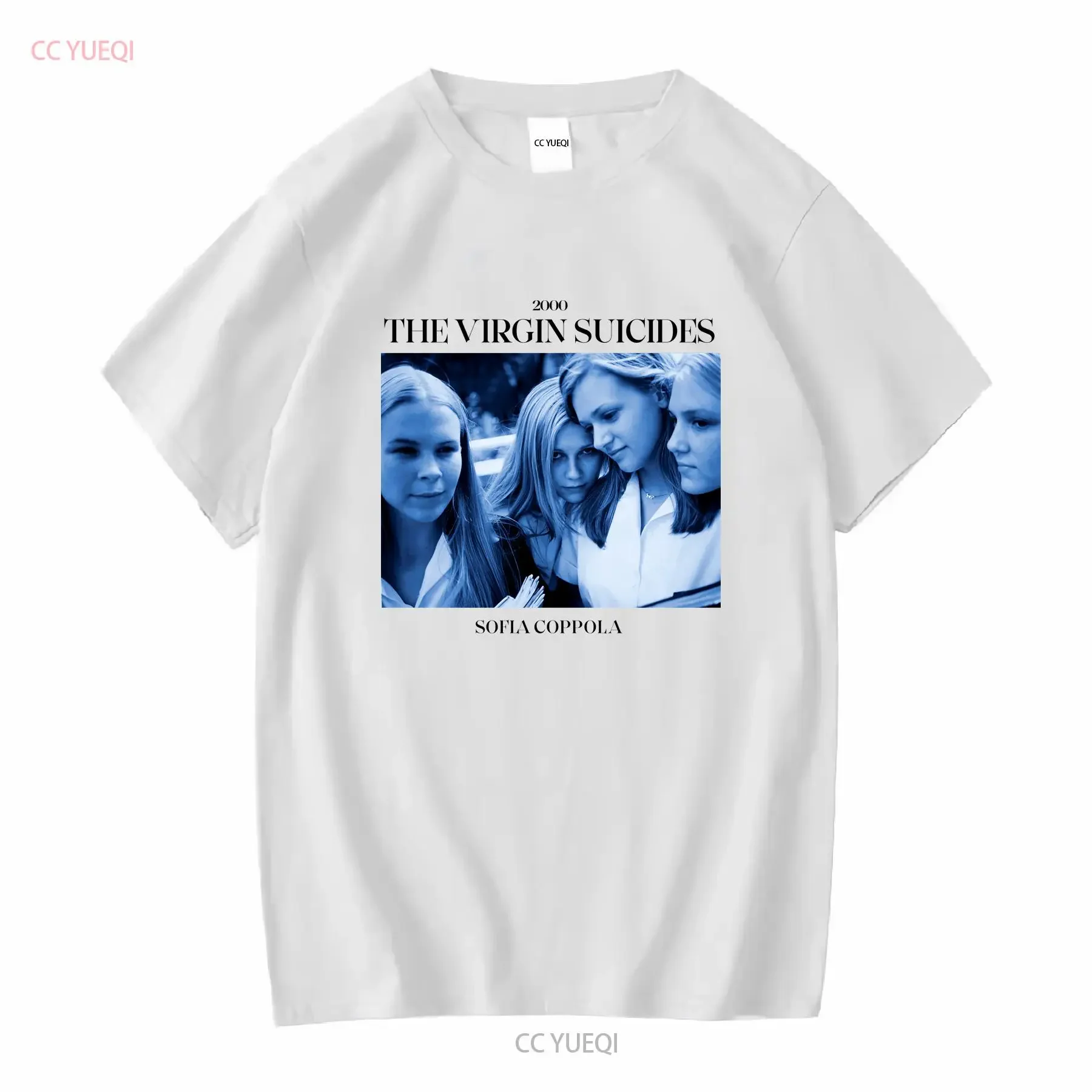 The virgin suicides book film sofia coppola director inspired T shirt TE4517 vintage Washed Casual designer clothes Breathable