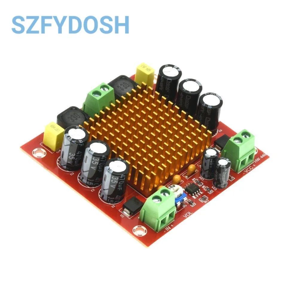 DC 12V 24V 150W TPA3116DA TPA3116D2 Mono Channel Digital Power Audio Amplifier Amp Board With Preamplifier XH-M544 