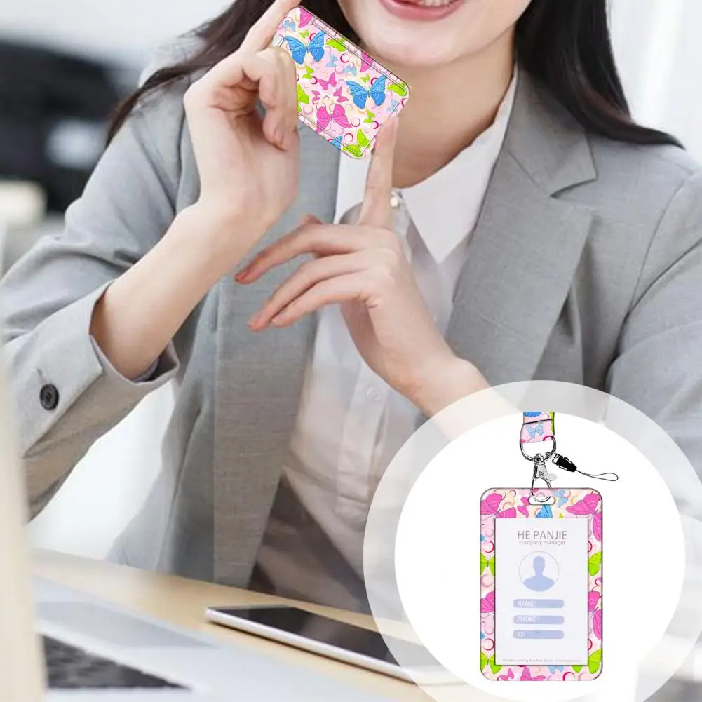 Portatarjetas de identificación para profesores y estudiantes, soporte versátil con Clip de carrete retráctil, portatarjetas de identificación ligero para enfermeras y profesores