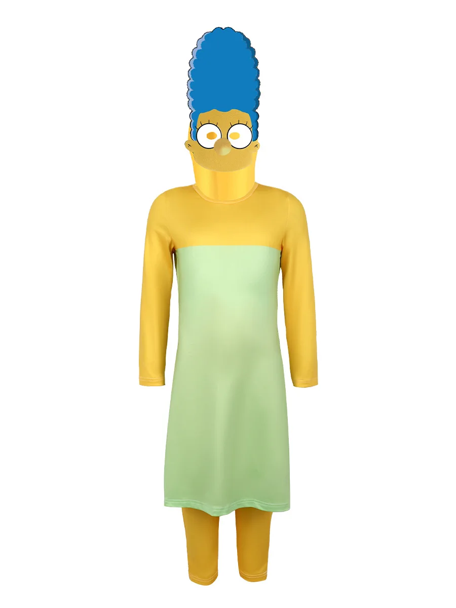 Anime The Simpsons Cosplay Jumpsuit Cartoon Characer Lisa Bart Homer Marge Family Costume Halloween Stage Performance Clothing - AliExpress 200000532 Anime The Simpsons Cosplay Jumpsuit Cartoon Characer Lisa Bart Homer Marge Family Costume Halloween Stage Performance Clothing - AliExpress 200000532