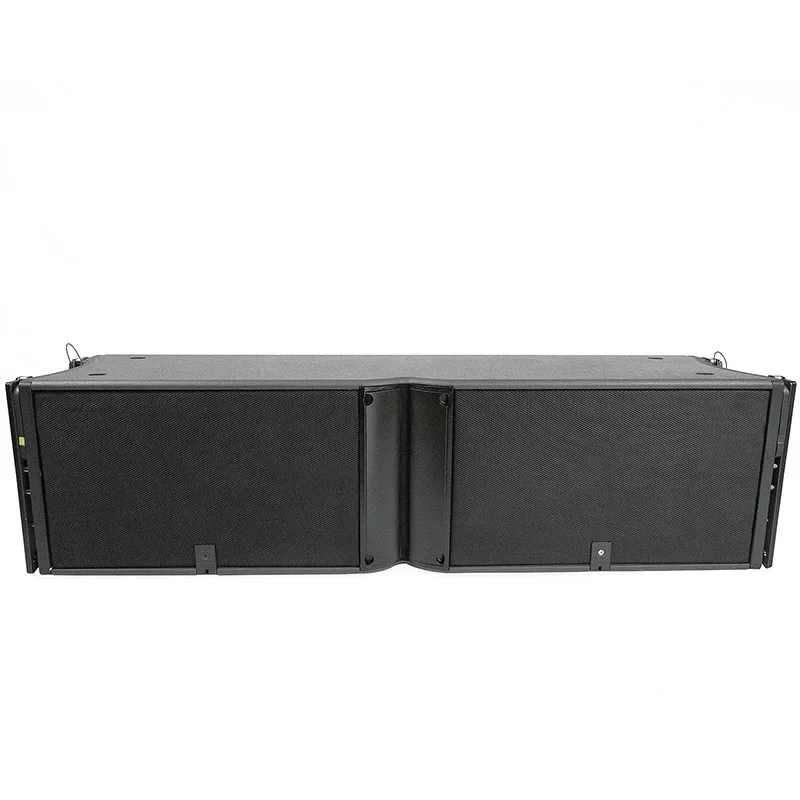 Dual 12 inch 3 ways line array speaker & horn anti-corrosion coating pa system speaker