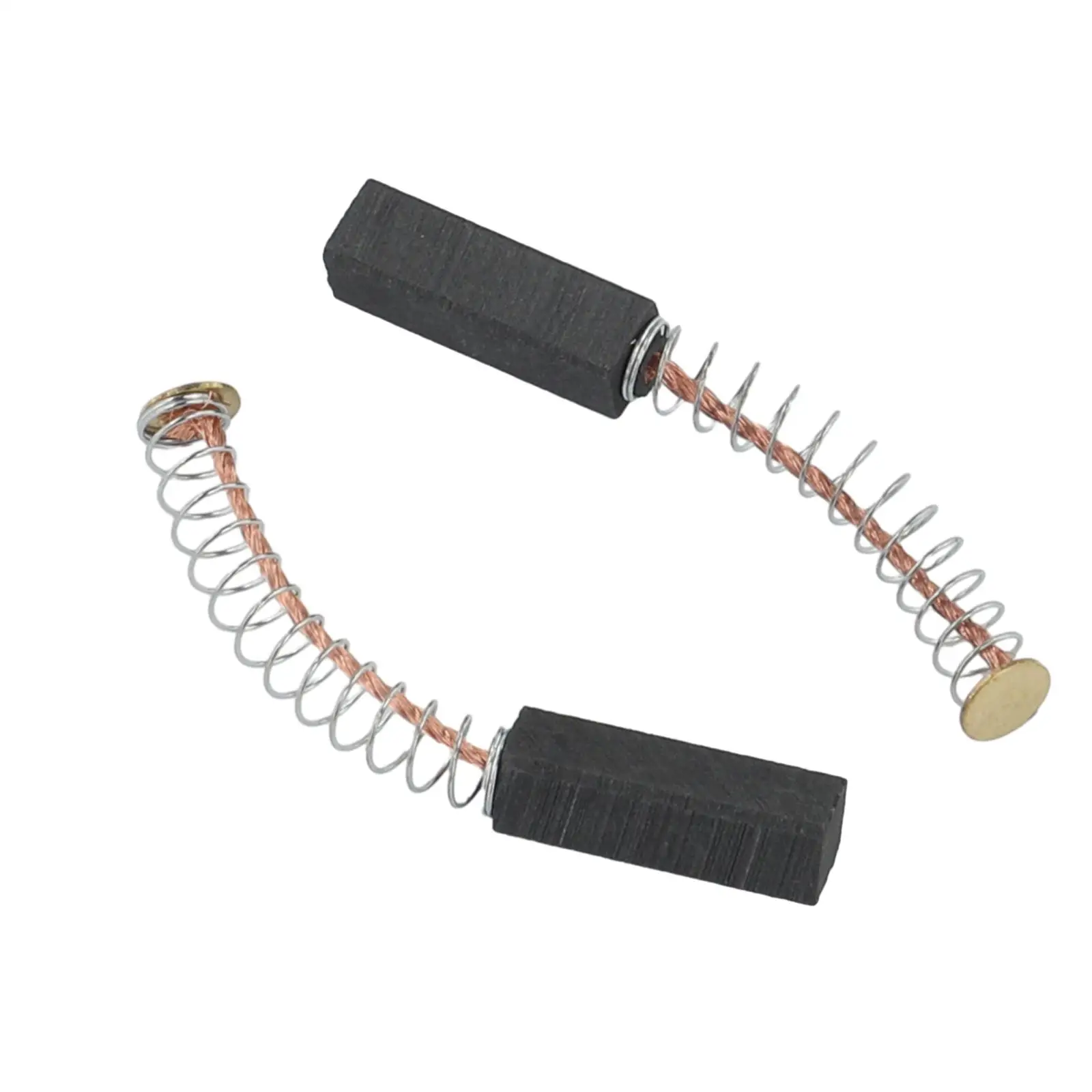 Electric Motors Carbon Brushes Replacement 20mmx6mmx5mm 25mm Spring Accessories Carbon + Metal Brand New Duable