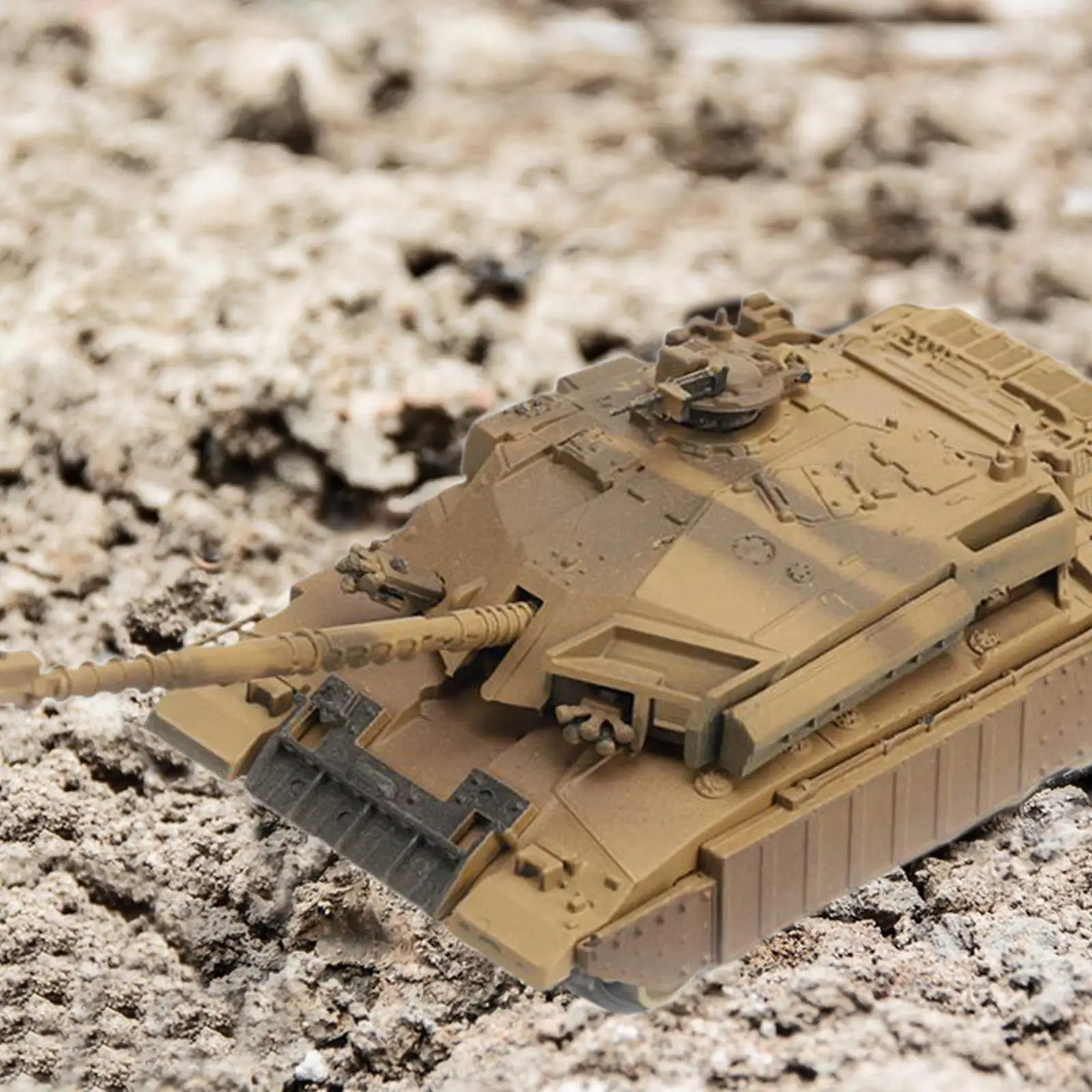 

Tank Model Building Kit Puzzles 1:72 Scale DIY Assembly Armored Vehicle for Children