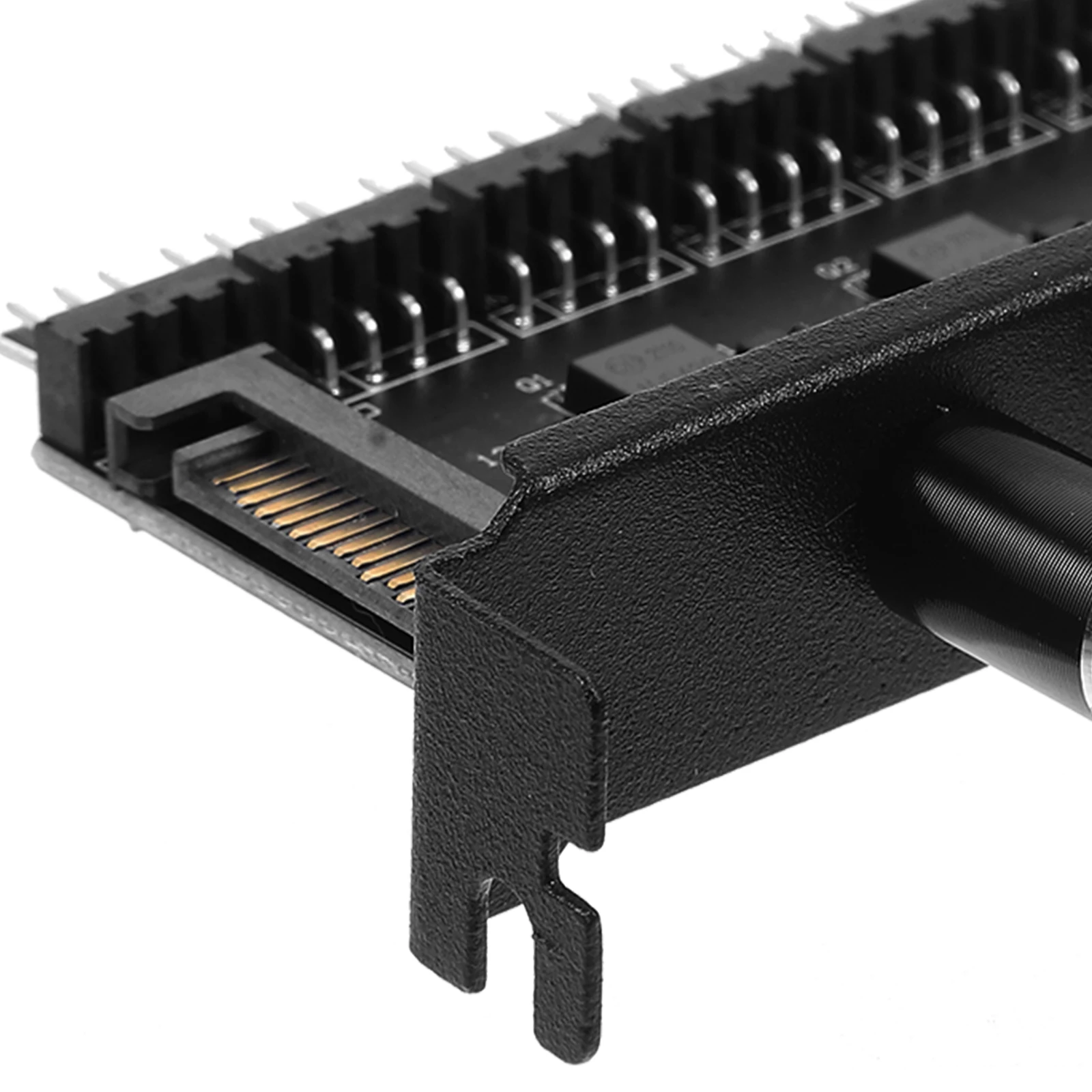 

Adjustable Fan Hub Fan Controller Speed Regulator For Computer Case Fans Cooling Splitter Office Computer