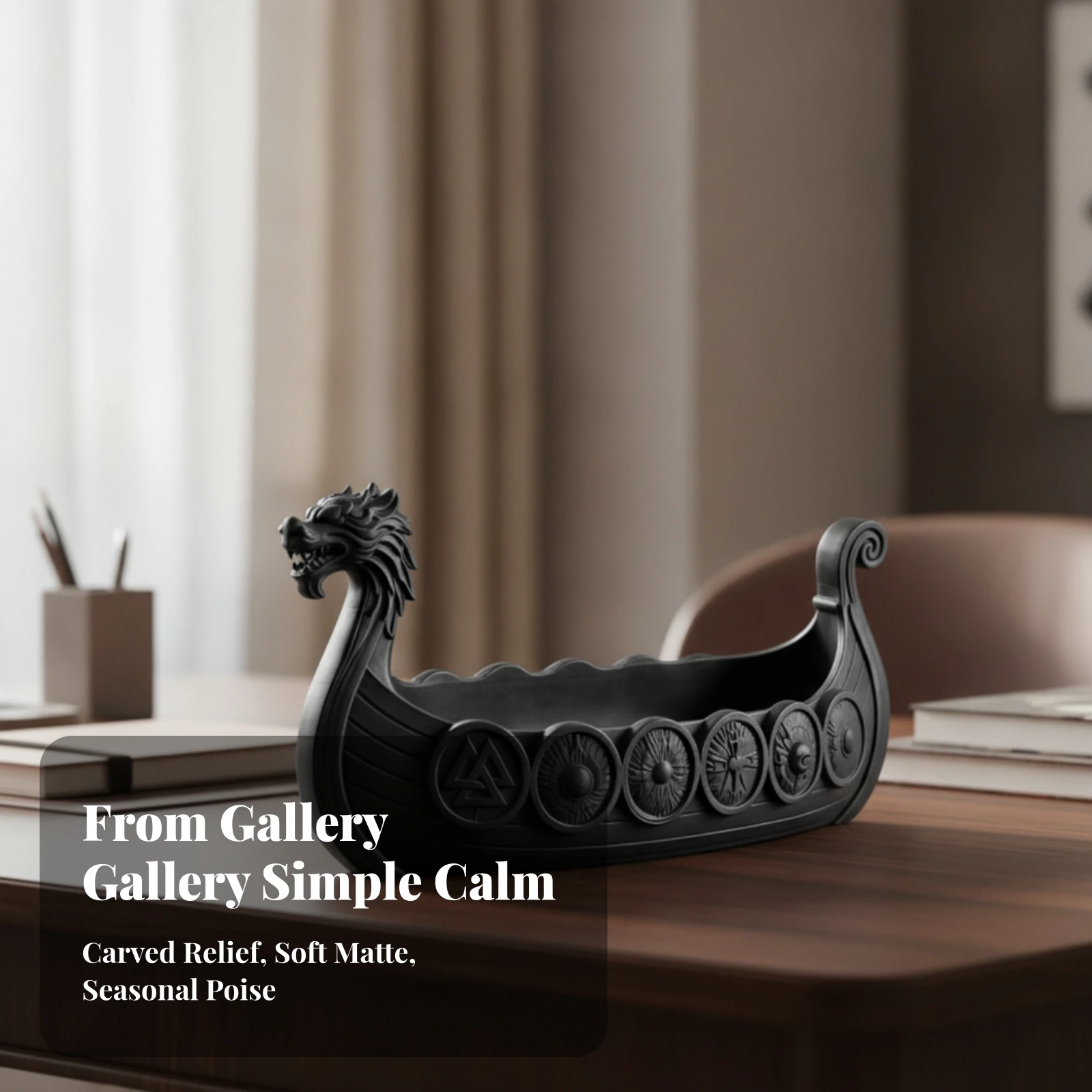 entryway-tray-decorative-dragon-boat-tray-for-entryway-desk