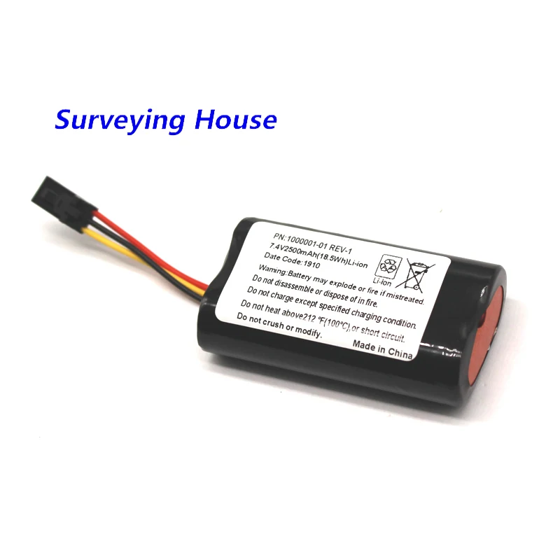 

7.4V 2500mAh rechargeable battery 1000001-01 for Topco SR GPS