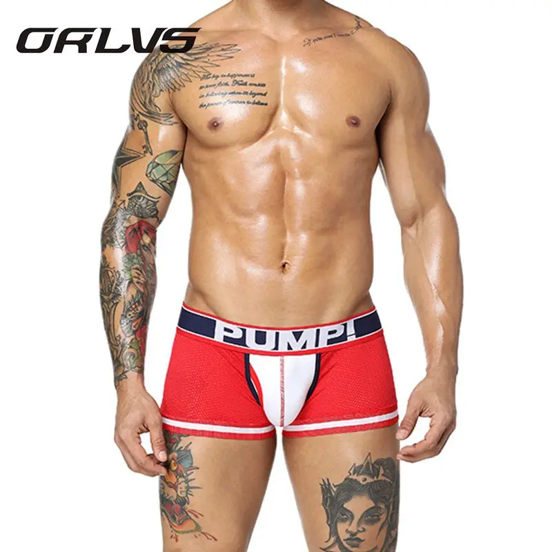 1pc Men Boxer Shorts Panties Cotton Underwear Kits Sexy Briefs Breathable Soft Fashion Sports Underpants Man Lingerie Gifts