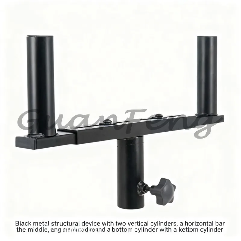 Heavy‑Duty Cluster Pole with 35mm Dual PA Mount Bar Adapter, Audio Hardware