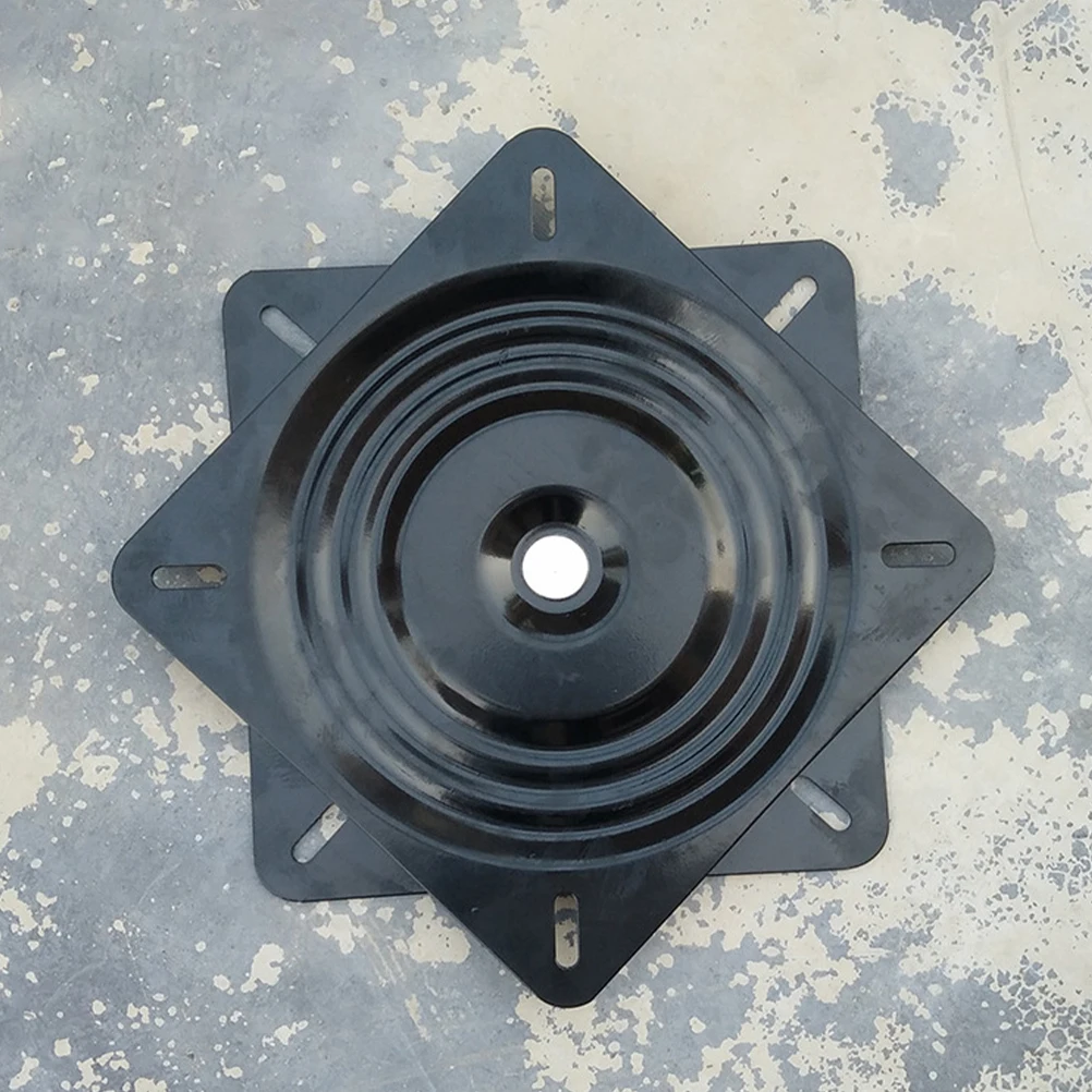 

360° Rotation Chair Swivel Plate Bar Stool Turntable Base Heavy Duty Steel Furniture Swivel Mechanism Easy Install For Office