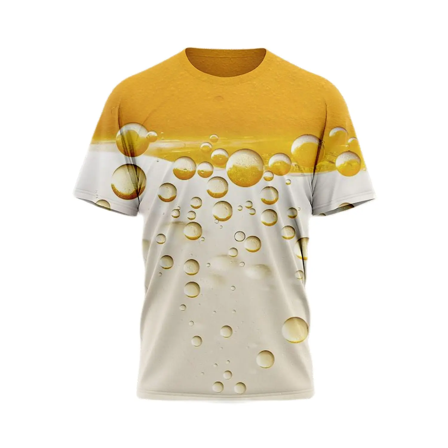 الصيف مضحك تي شيرت البيرة ثلاثية الأبعاد مطبوعة الشارع الشهير الرجال النساء موضة عادية المتضخم قصيرة الأكمام تي شيرت الاطفال تيز القمم الملابس