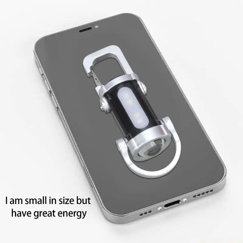 31BE Keychain Lamp Portable Work Light Small LED Flashlights Keychain Light Enduring