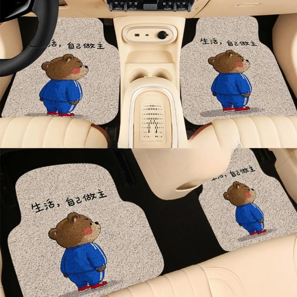 سجادات أرضية لملف السيارة قابلة للتشذيب طوال الموسم ومقاومة للانزلاق وسهلة التنظيف لعائلات السيارات المتعددة #5