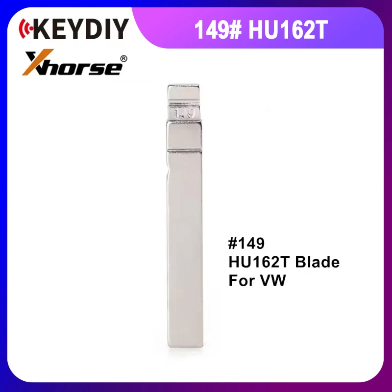

10pcs 149# HU162T Flip Car Key Blade For VW MQB KD Metal VVDI JMD Fob Replacement Uncut blade