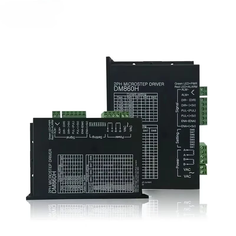 

DM860H 8.4A 2 Phase Digital Stepper Motor Driver for Nema 34 Stepping Motor