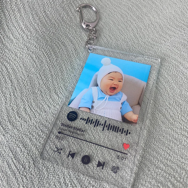 Jubiläums-Anpassung Spotify Musik-Plakette Geschenk Personalisierter Acryl-Fotorahmen Dekoration Maßgefertigtes Romantisches Geburtstagsgeschenk – Detail 9