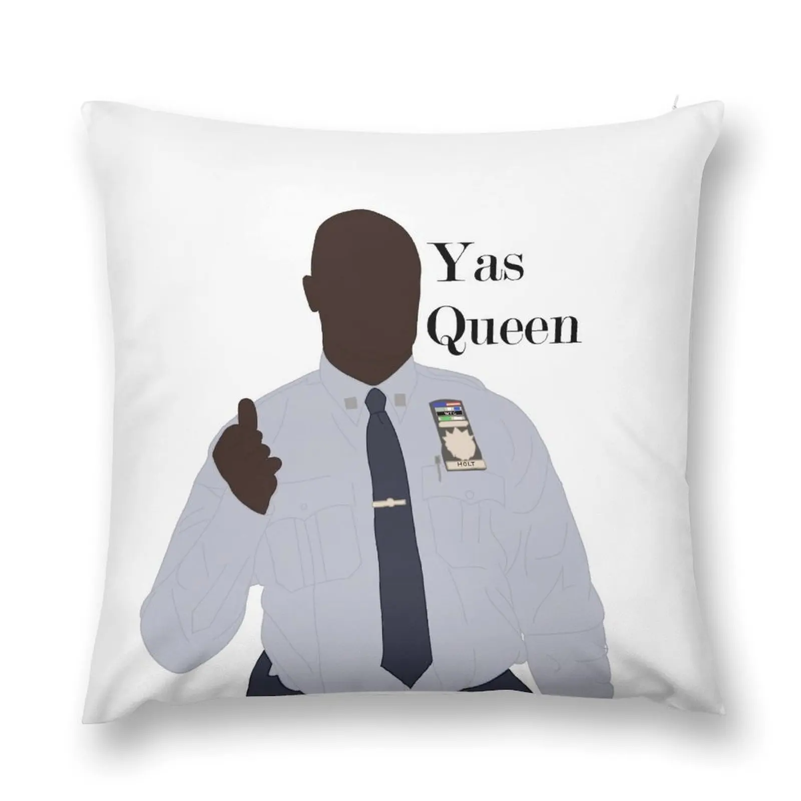 

Yas Queen Captain Holt Throw Pillow Christmas Pillow Covers autumn pillowcase pillow