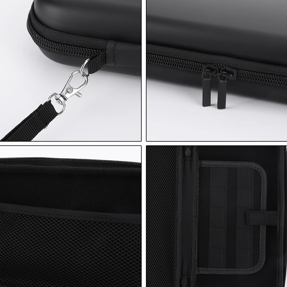 PU-Tragetasche für Switch 2 Organizer-Tasche Stoßfest Kratzfest mit 10 Spielkartenfächern für Switch 2 Handheld-Spielkonsole
