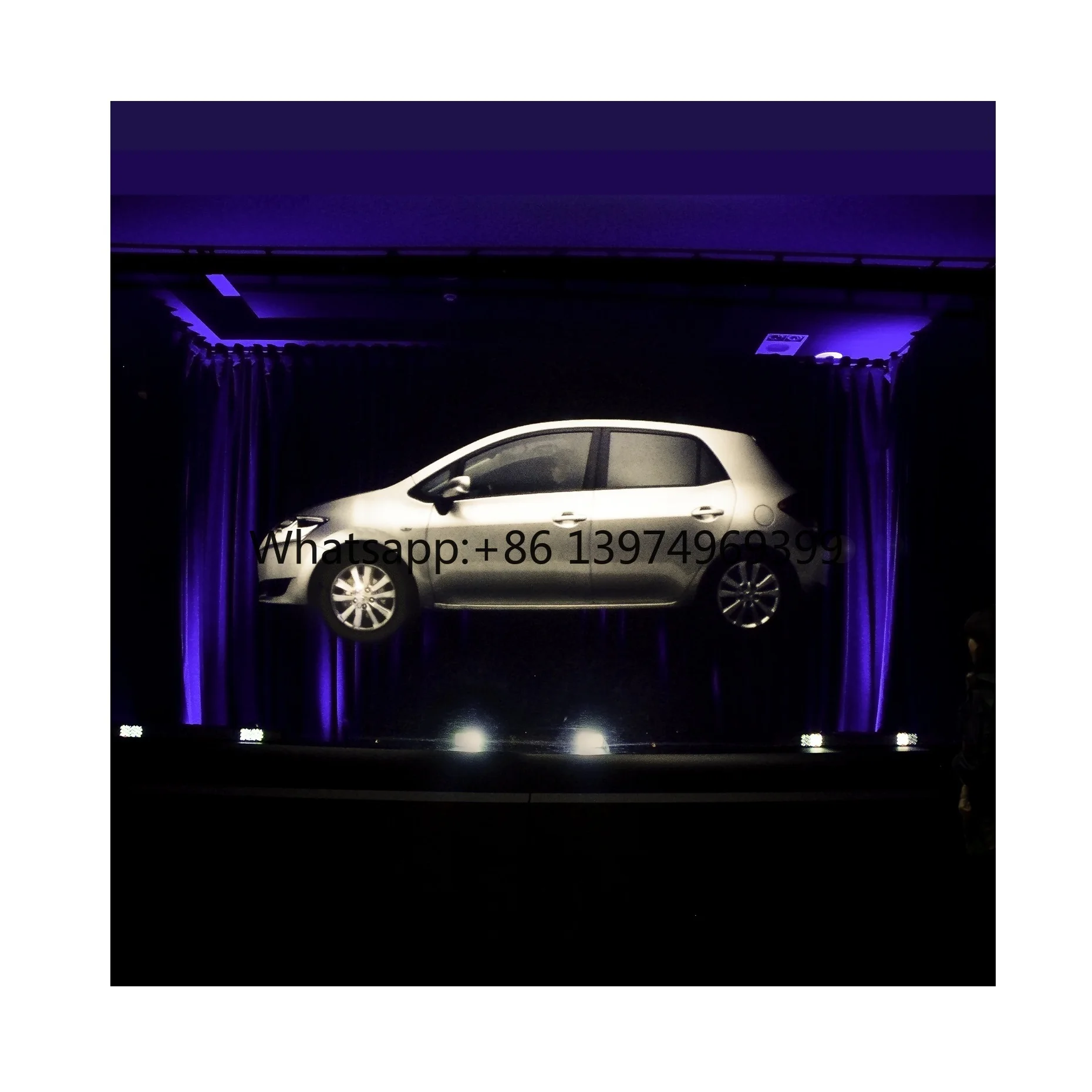 3D Holographic Projection System 3D Hologram Live Performance