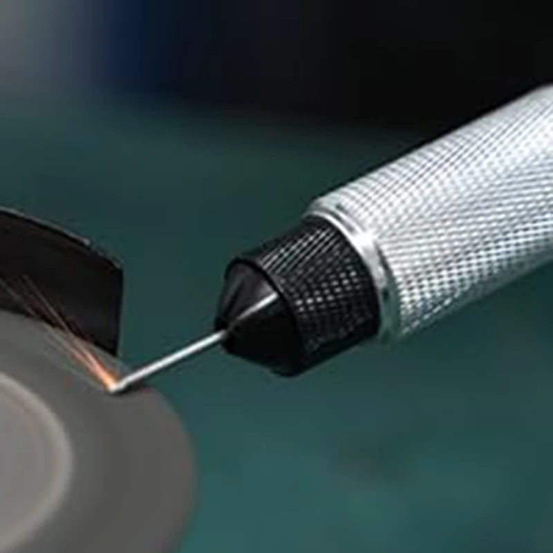TIG Tungsten Manual Sharpener Holder TIG Collet And Long Back Cup TIG Grinding Set For 1/16Inch 3/32Inch 1/8Inch